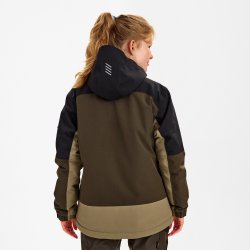 ENGEL Entire dame vinterjakke Forest Green/Sort 1435-176