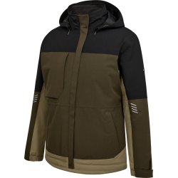 ENGEL Entire dame vinterjakke Forest Green/Sort 1435-176