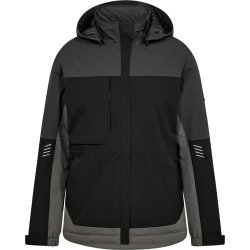 ENGEL Entire dame vinterjakke Sort/Antrazitgr 1435-176