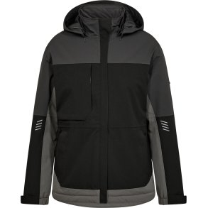 ENGEL Entire dame vinterjakke Sort/Antrazitgr 1435-176