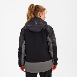 ENGEL Entire dame vinterjakke Sort/Antrazitgr 1435-176