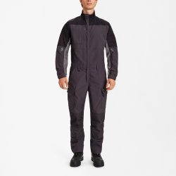 ENGEL Entire kedeldragt med strk Antrazitgr/Sort 4329-144