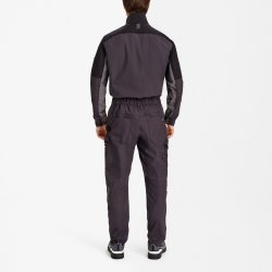 ENGEL Entire kedeldragt med strk Antrazitgr/Sort 4329-144