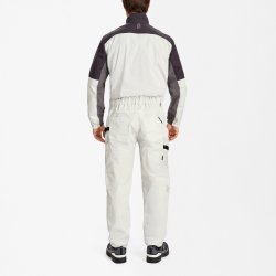 ENGEL Entire kedeldragt med strk Bone White / Anthracite Grey 4329-144