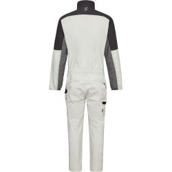 ENGEL Entire kedeldragt med strk Bone White / Anthracite Grey 4329-144