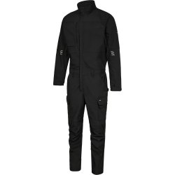 ENGEL Entire kedeldragt med 2-vejs str�k Sort 4329-144