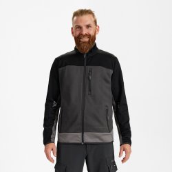 ENGEL Entire midlayer cardigan Antrazitgr�/Sort 8327-238