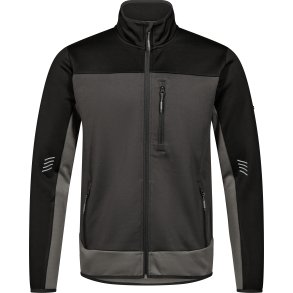 ENGEL Entire midlayer cardigan Antrazitgr/Sort 8327-238