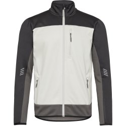 ENGEL Entire midlayer cardigan Bone White / Anthracite Grey 8327-238