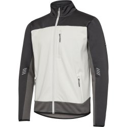 ENGEL Entire midlayer cardigan Bone White / Anthracite Grey 8327-238