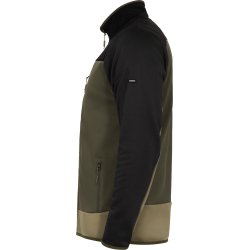 ENGEL Entire midlayer cardigan Forest Green/Sort 8327-238