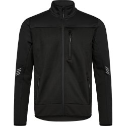 ENGEL Entire midlayer cardigan Sort 8327-238