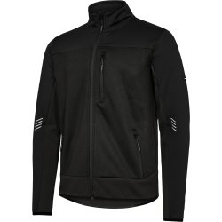 ENGEL Entire midlayer cardigan Sort 8327-238