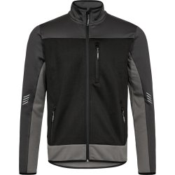 ENGEL Entire midlayer cardigan Sort/Antrazitgrå 8327-238