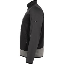 ENGEL Entire midlayer cardigan Sort/Antrazitgr� 8327-238