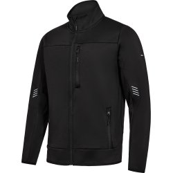 ENGEL Entire midlayer cardigan Sort 8327-238