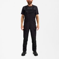 ENGEL Entire overall med strk Sort 3329-144