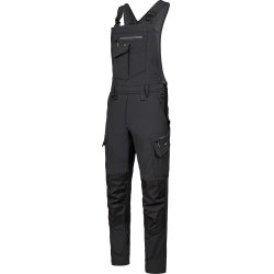 ENGEL Entire overall med 4-vejs strk Antrazitgr/Sort 3337-234