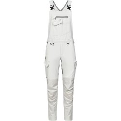 ENGEL Entire overall med 4-vejs strk Bone White / Anthracite Grey 3337-234