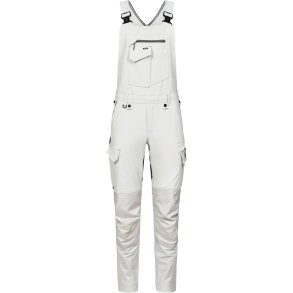 ENGEL Entire overall med 4-vejs strk Bone White / Anthracite Grey 3337-234