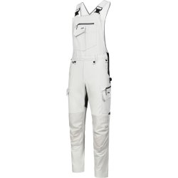 ENGEL Entire overall med 4-vejs strk Bone White / Anthracite Grey 3337-234