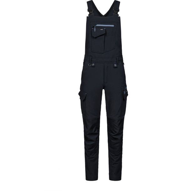 ENGEL Entire overall med 4-vejs strk Deep Blue / Dark Sea 3337-234