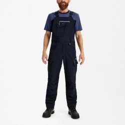 ENGEL Entire overall med 4-vejs strk Deep Blue / Dark Sea 3337-234