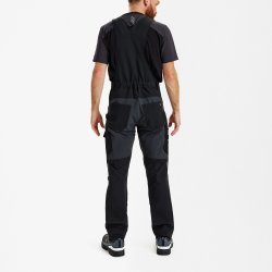 ENGEL Entire overall med 4-vejs strk Sort/Antrazitgr 3337-234