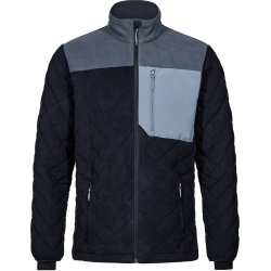 ENGEL Entire quiltet fleecejakke Deep Blue / Dark Sea 1326-143