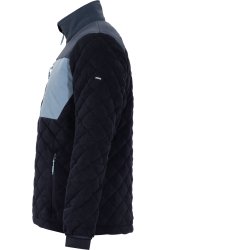 ENGEL Entire quiltet fleecejakke Deep Blue / Dark Sea 1326-143