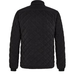 ENGEL Entire quiltet fleecejakke Sort 1326-143