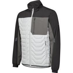 ENGEL Entire quiltet jakke Bone White / Anthracite Grey 1328-142