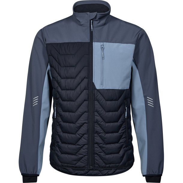 ENGEL Entire quiltet jakke Deep Blue / Dark Sea 1328-142