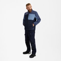 ENGEL Entire quiltet jakke Deep Blue / Dark Sea 1328-142