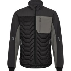 ENGEL Entire quiltet jakke Sort/Antrazitgrå 1328-142