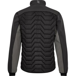 ENGEL Entire quiltet jakke Sort/Antrazitgrå 1328-142