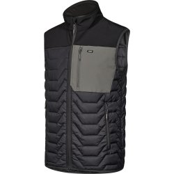 ENGEL Entire quiltet vest Antrazitgrå/Sort 5328-142