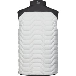 ENGEL Entire quiltet vest Bone White / Anthracite Grey 5328-142