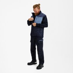 ENGEL Entire quiltet vest Deep Blue / Dark Sea 5328-142