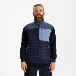 ENGEL Entire quiltet vest Deep Blue / Dark Sea 5328-142