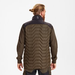 ENGEL Entire quiltet vest Forest Green/Sort 5328-142