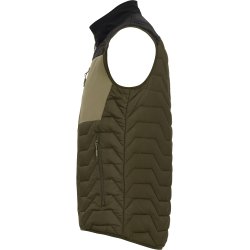 ENGEL Entire quiltet vest Forest Green/Sort 5328-142