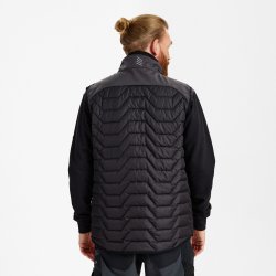 ENGEL Entire quiltet vest Sort/Antrazitgr 5328-142