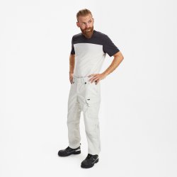 ENGEL Entire servicebukser med strk Bone White 2328-144