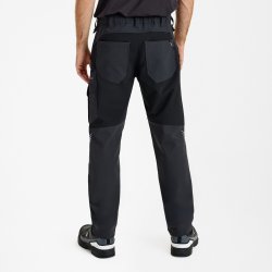 ENGEL Entire servicebukser med 4-vejs strk Antrazitgr/Sort 2336-234