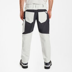 ENGEL Entire servicebukser med 4-vejs strk Bone White / Anthracite Grey 2336-234