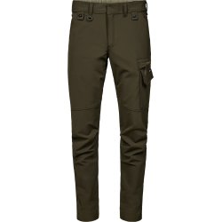 ENGEL Entire servicebukser med 4-vejs strk Forest Green/Sort 2336-234
