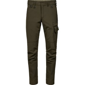 ENGEL Entire servicebukser med 4-vejs strk Forest Green/Sort 2336-234