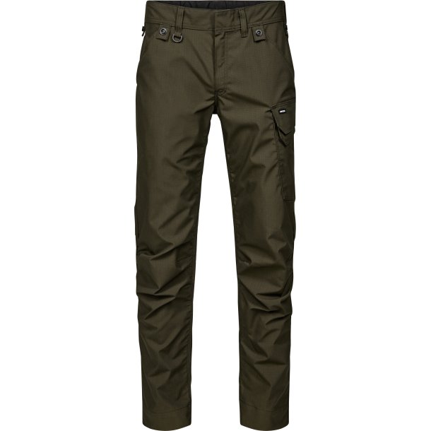 ENGEL Entire servicebukser med strk Forest Green 2328-144