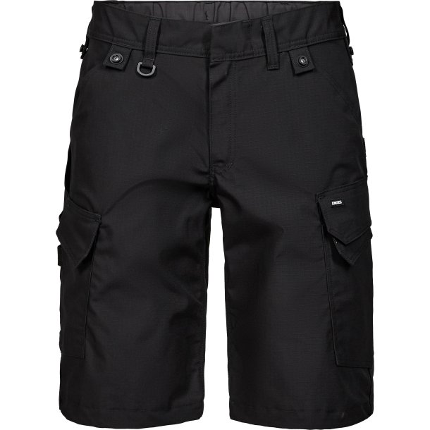 ENGEL Entire shorts med strk Sort 6329-144